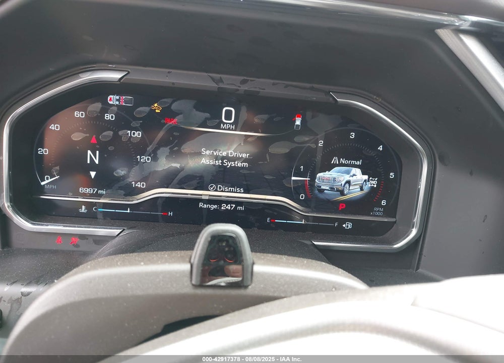 2025 GMC SIERRA 1500 4WD SHORT BOX DENALI VIN: 1GTUUGE82SZ100130