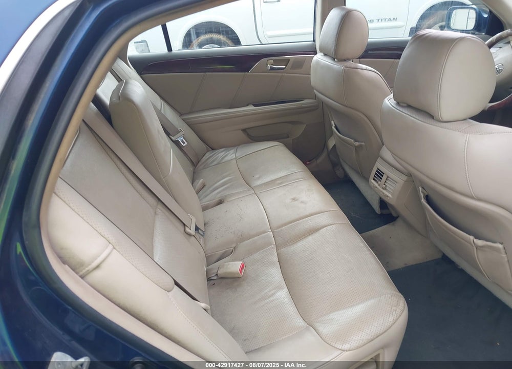 2008 TOYOTA AVALON LIMITED VIN: 4T1BK36B58U282889