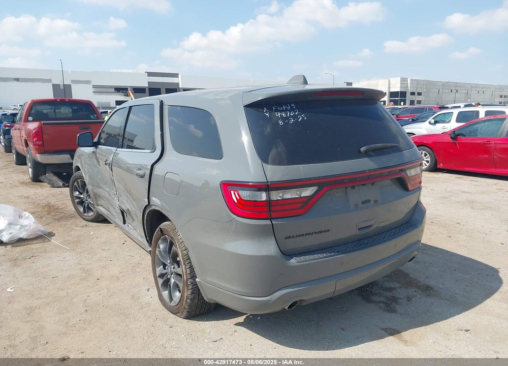 2021 DODGE DURANGO VIN: 1C4RDHAG8MC803570