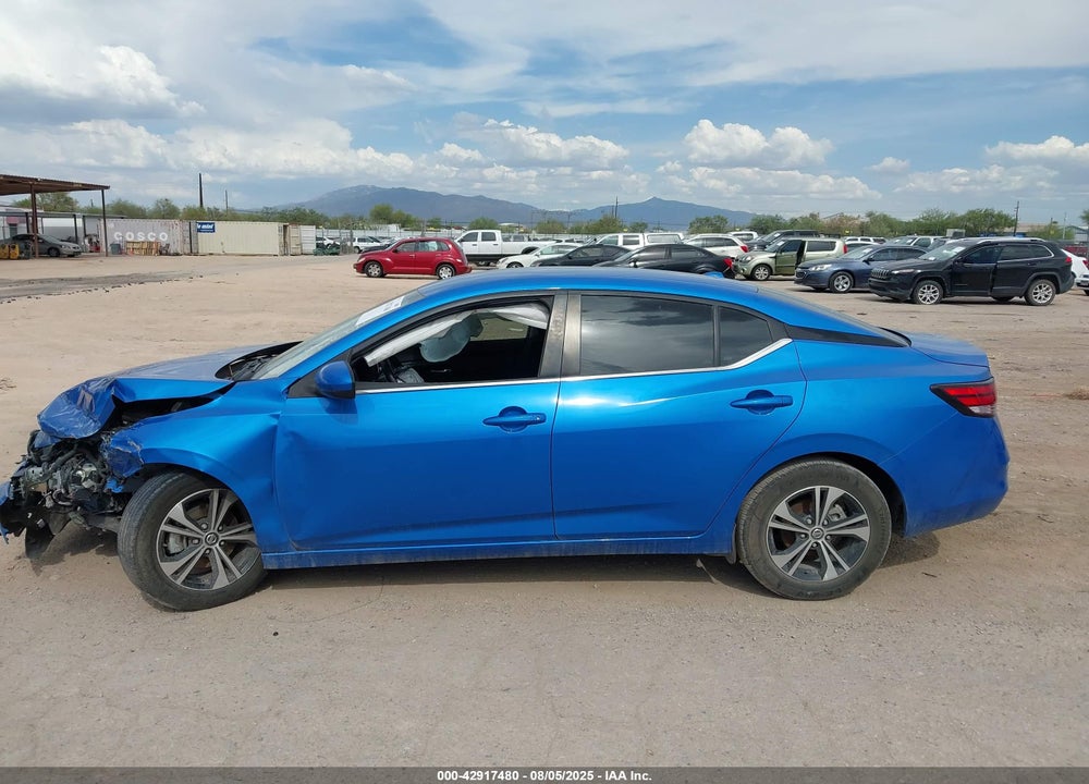 2022 NISSAN SENTRA SV XTRONIC CVT VIN: 3N1AB8CV5NY254047