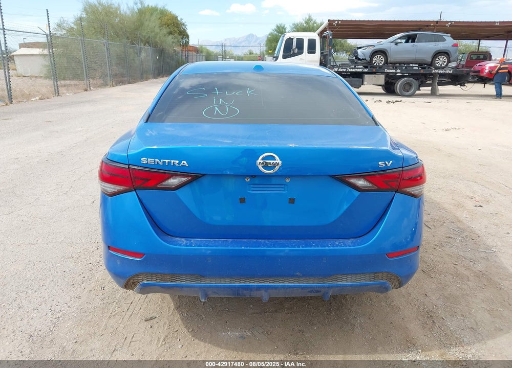 2022 NISSAN SENTRA SV XTRONIC CVT VIN: 3N1AB8CV5NY254047