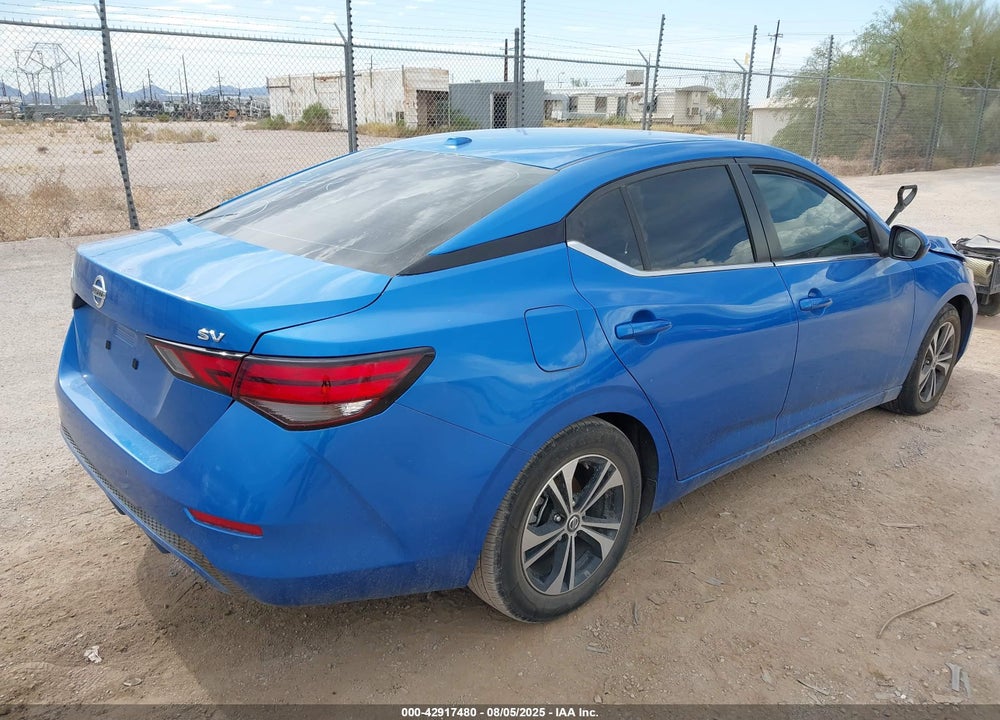 2022 NISSAN SENTRA SV XTRONIC CVT VIN: 3N1AB8CV5NY254047