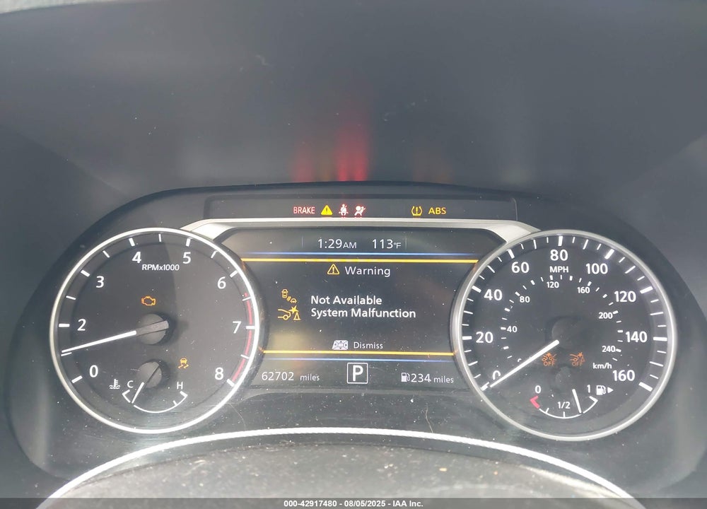 2022 NISSAN SENTRA SV XTRONIC CVT VIN: 3N1AB8CV5NY254047