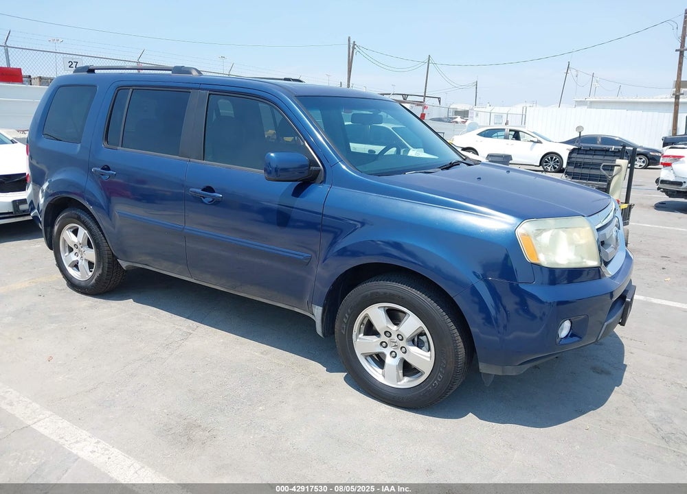 2009 HONDA PILOT EX-L VIN: 5FNYF38639B010645