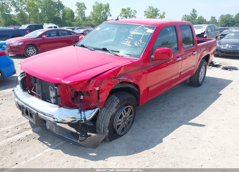 2012 CHEVROLET COLORADO VIN: 1GCHTCFE5C8151291