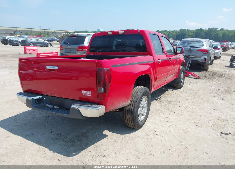 2012 CHEVROLET COLORADO VIN: 1GCHTCFE5C8151291