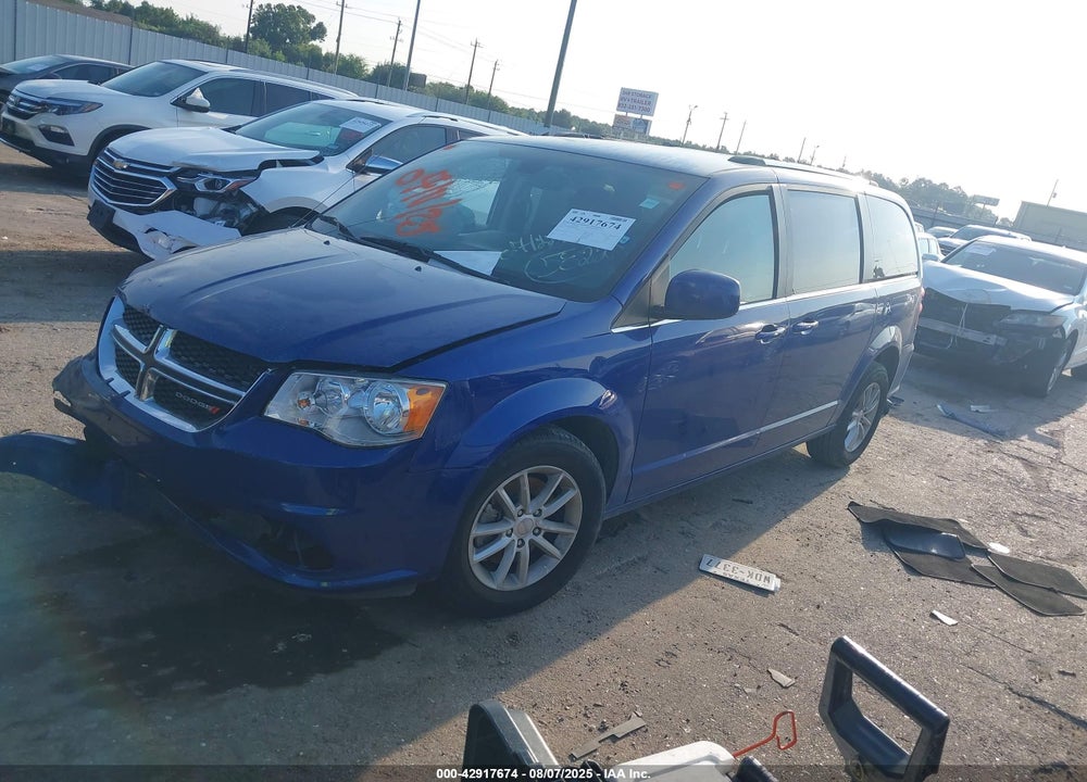 2018 DODGE GRAND CARAVAN SXT VIN: 2C4RDGCG8JR225822