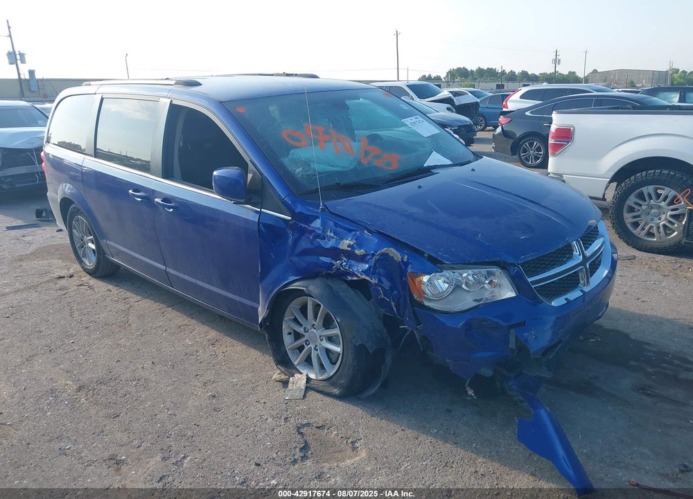 2018 DODGE GRAND CARAVAN SXT VIN: 2C4RDGCG8JR225822