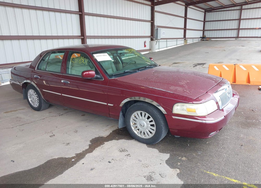 2008 MERCURY GRAND MARQUIS LS VIN: 2MEFM75V58X626831