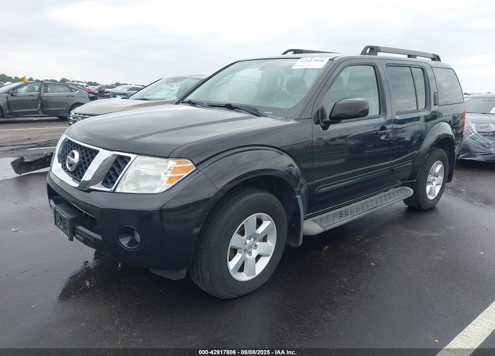2012 NISSAN PATHFINDER VIN: 5N1AR1NB2CC607624