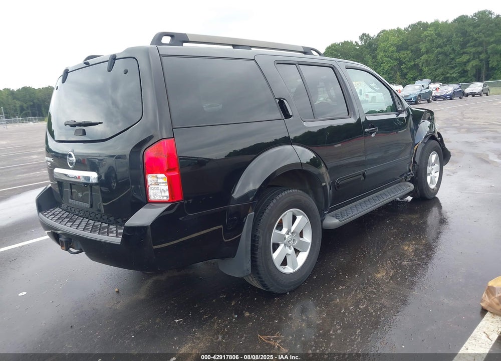 2012 NISSAN PATHFINDER VIN: 5N1AR1NB2CC607624