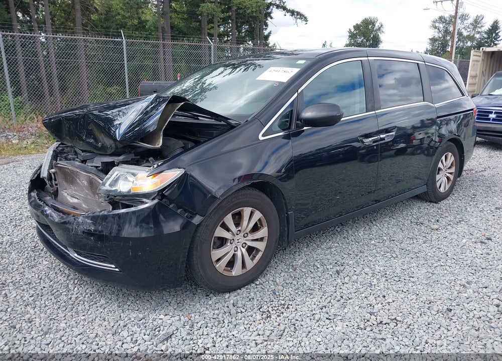 2016 HONDA ODYSSEY EX-L VIN: 5FNRL5H65GB001404