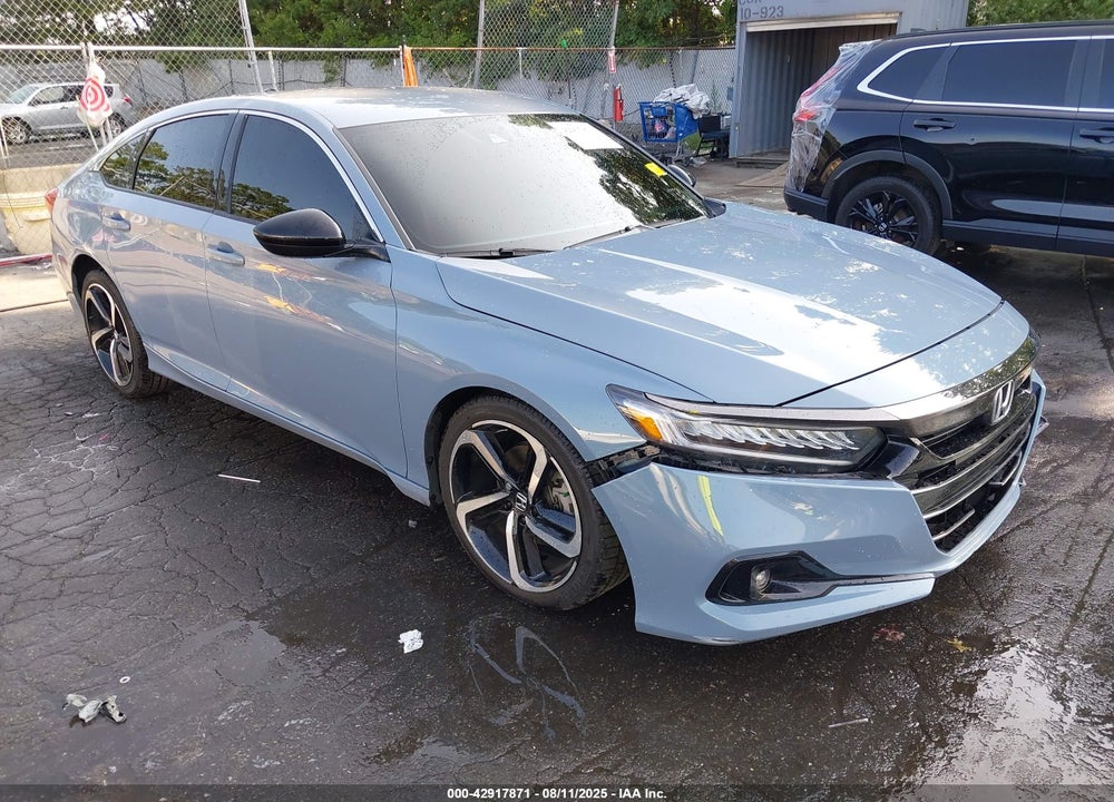 2021 HONDA ACCORD SPORT VIN: 1HGCV1F37MA029261