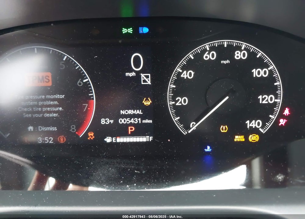 2025 HONDA HR-V VIN: 3CZRZ2H50SM783467