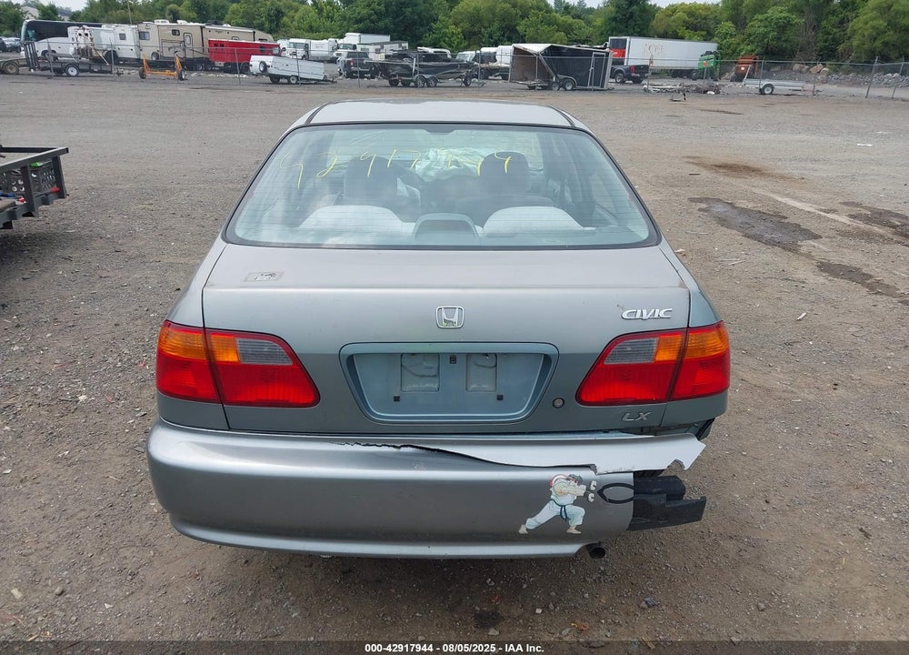 1999 HONDA CIVIC LX VIN: 2HGEJ6679XH587915