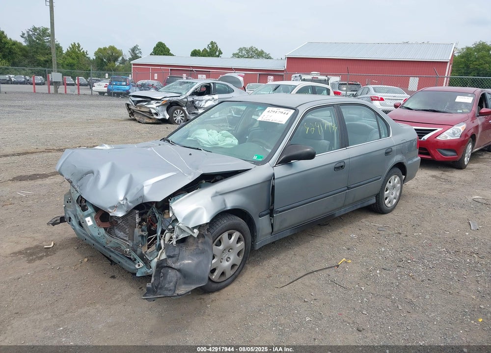 1999 HONDA CIVIC LX VIN: 2HGEJ6679XH587915