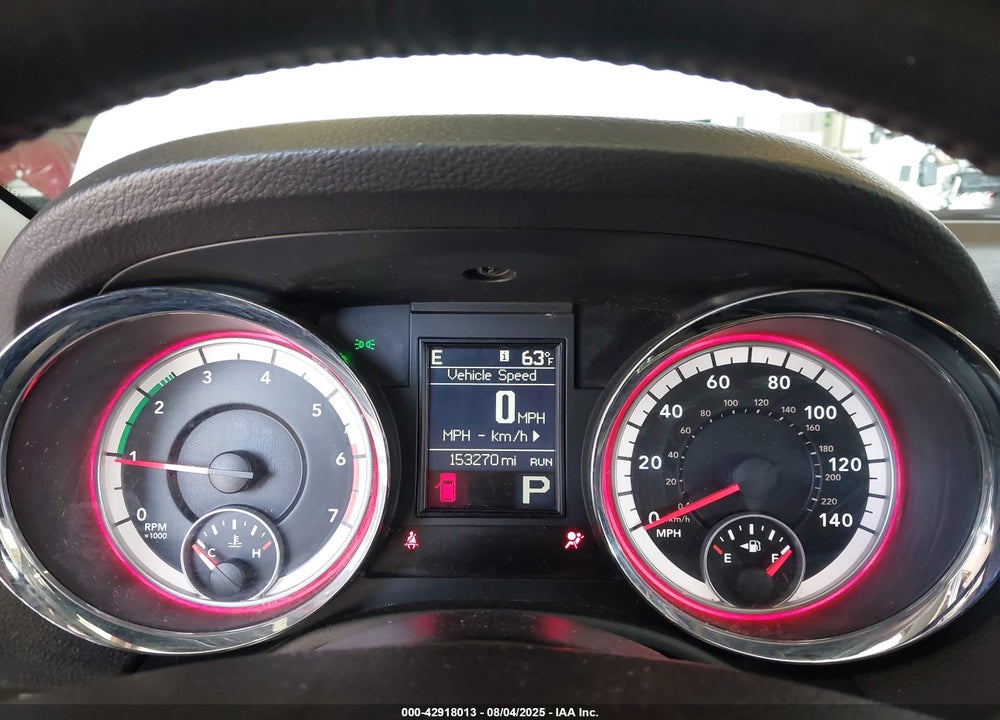 2013 DODGE DURANGO VIN: 1C4SDJDT9DC697017