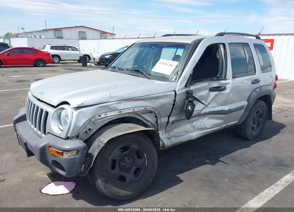 2004 JEEP LIBERTY SPORT VIN: 1J4GL48K44W108217