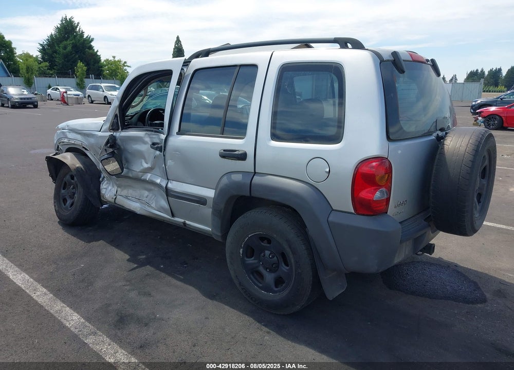2004 JEEP LIBERTY SPORT VIN: 1J4GL48K44W108217