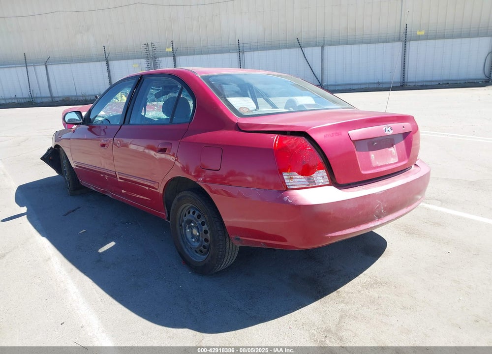 2005 HYUNDAI ELANTRA GLS/GT VIN: KMHDN46D45U022552