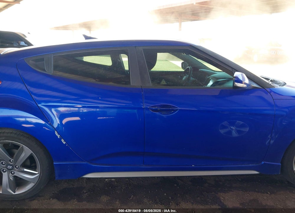 2013 HYUNDAI VELOSTER VIN: KMHTC6AE1DU169827