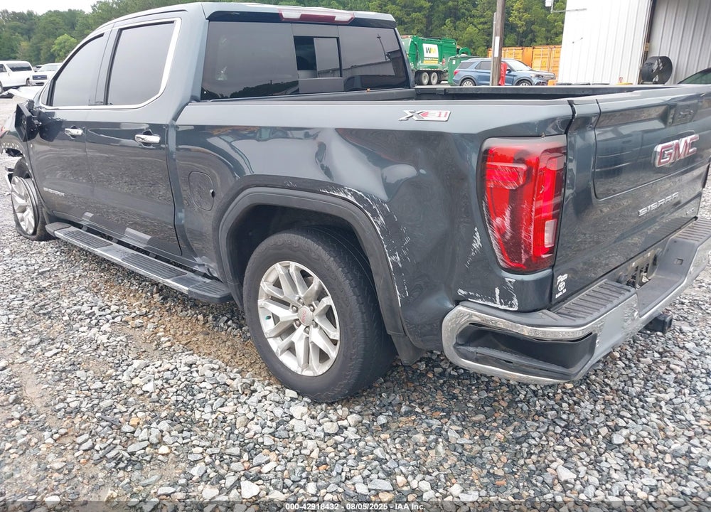 2021 GMC SIERRA 1500 4WD SHORT BOX SLT VIN: 3GTU9DED9MG191347