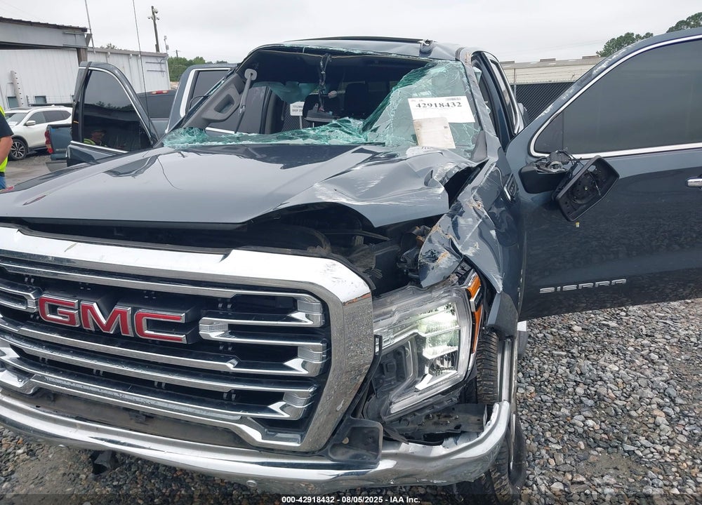 2021 GMC SIERRA 1500 4WD SHORT BOX SLT VIN: 3GTU9DED9MG191347