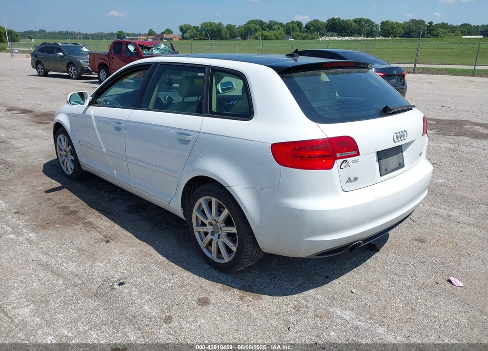 2012 AUDI A3 VIN: WAUKJAFM0CA055937