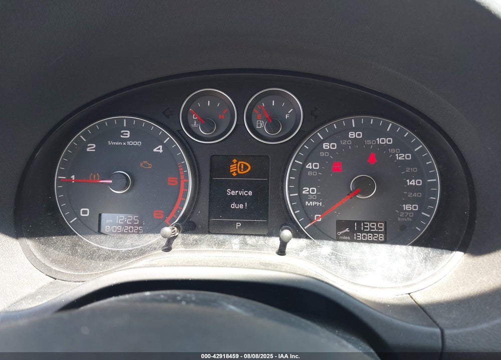 2012 AUDI A3 VIN: WAUKJAFM0CA055937
