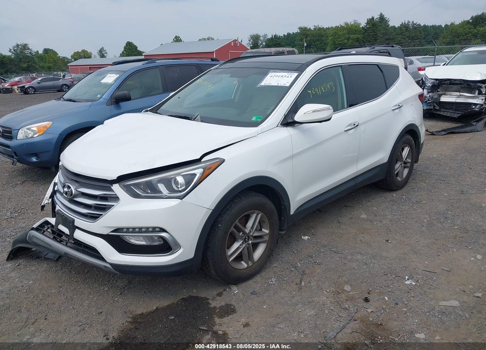 2018 HYUNDAI SANTA FE VIN: 5XYZU3LB4JG566054