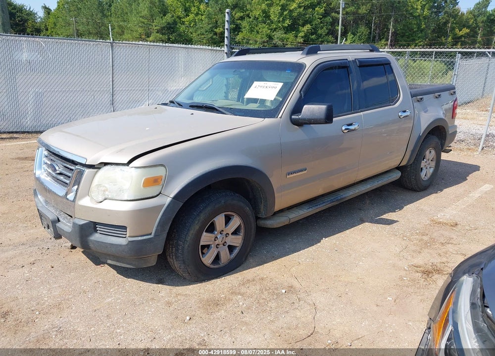 2007 FORD EXPLORER SPORT TRAC XLT VIN: 1FMEU31K37UA56752