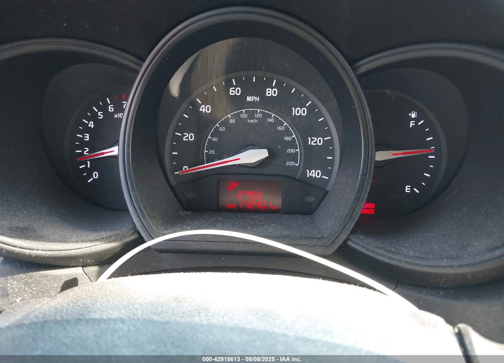 2013 KIA RIO VIN: KNADM5A32D6216668