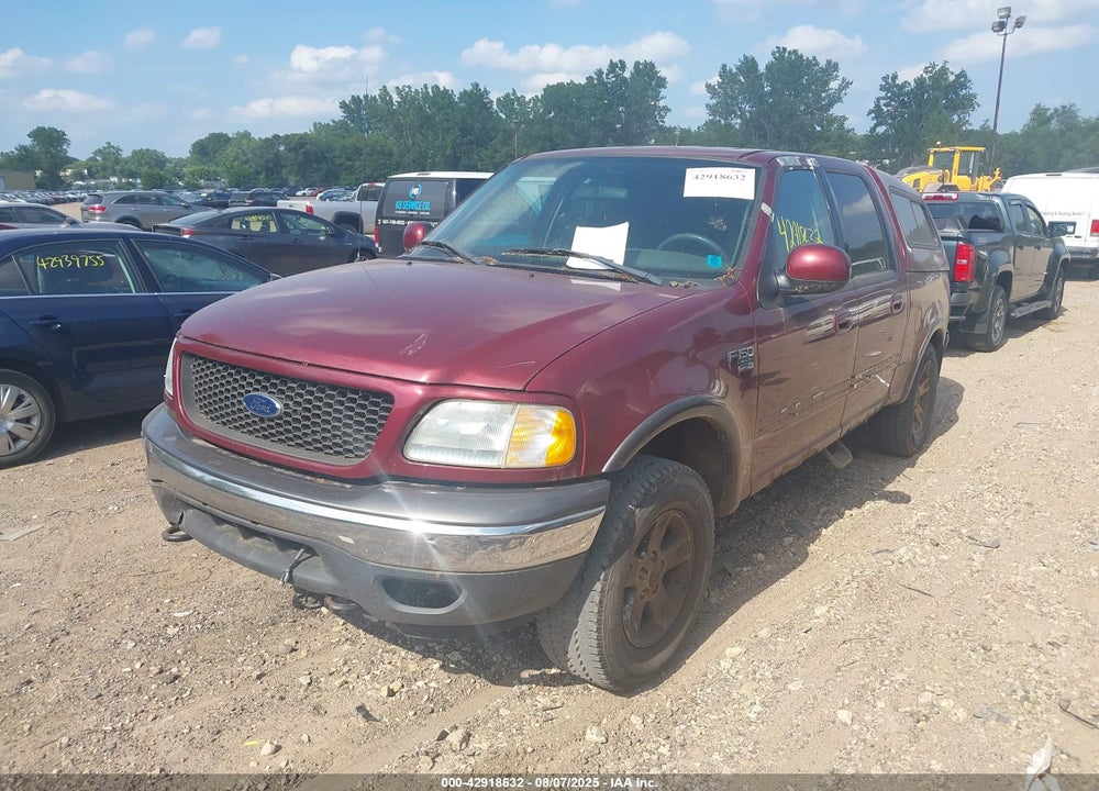 2003 FORD F-150 LARIAT/XLT VIN: 1FTRW08653KA66549