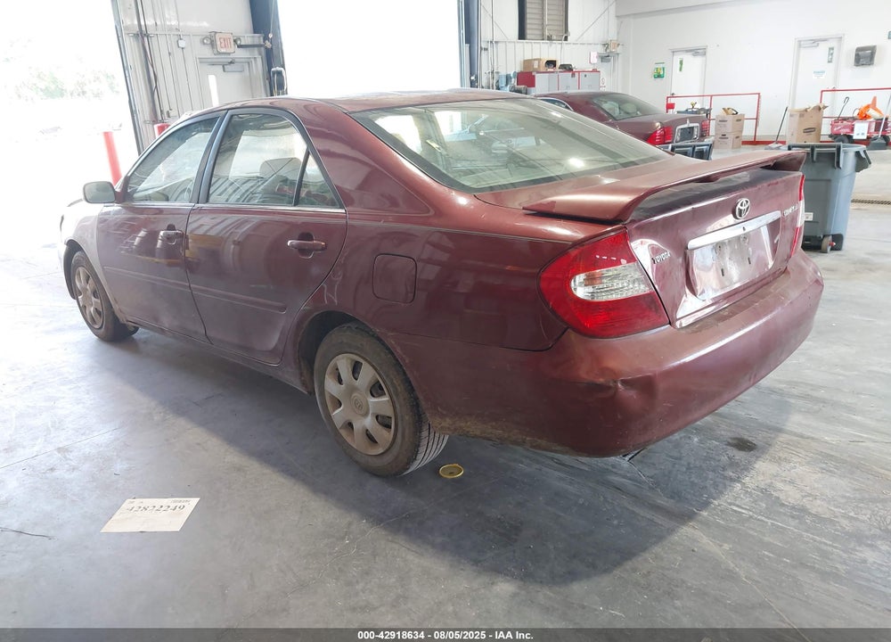 2003 TOYOTA CAMRY LE VIN: 4T1BE32K33U244275