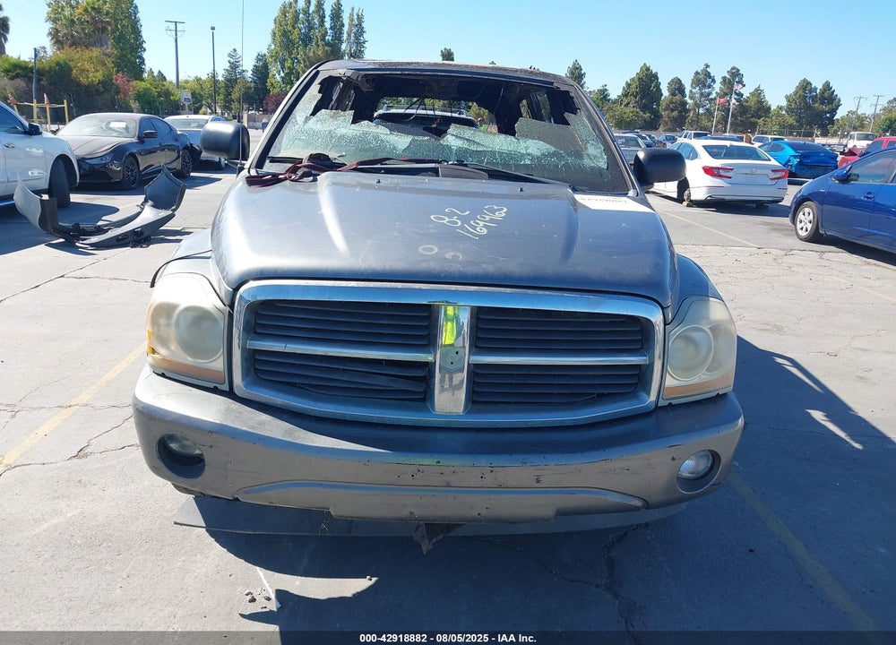 2005 DODGE DURANGO LIMITED VIN: 1D8HD58D75F581868