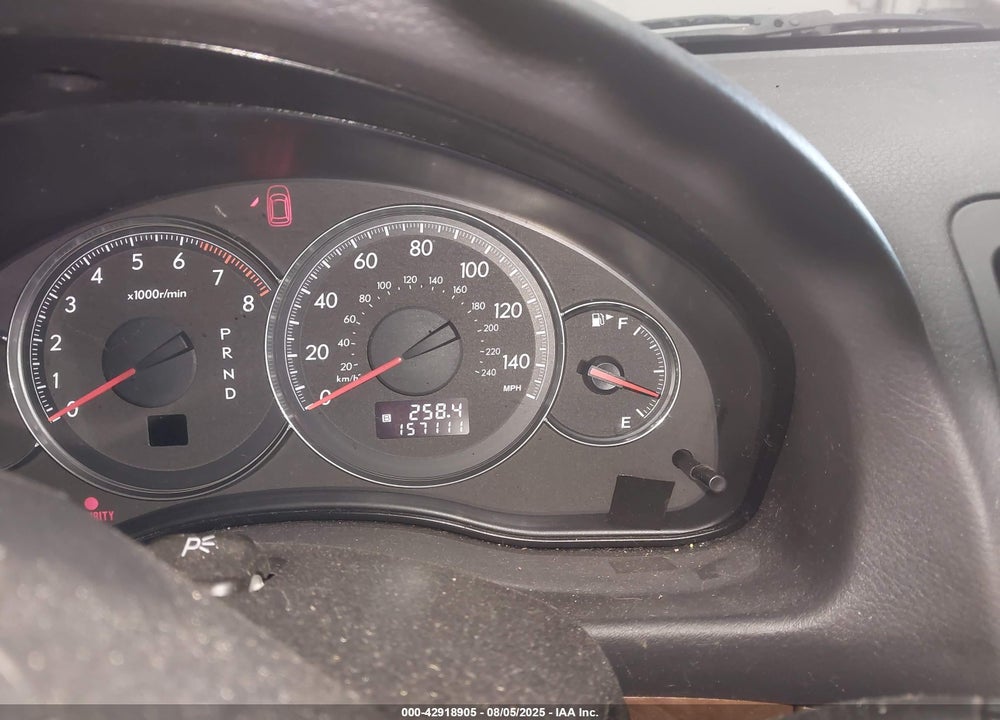 2009 SUBARU LEGACY 2.5I LIMITED VIN: 4S3BL626797229879