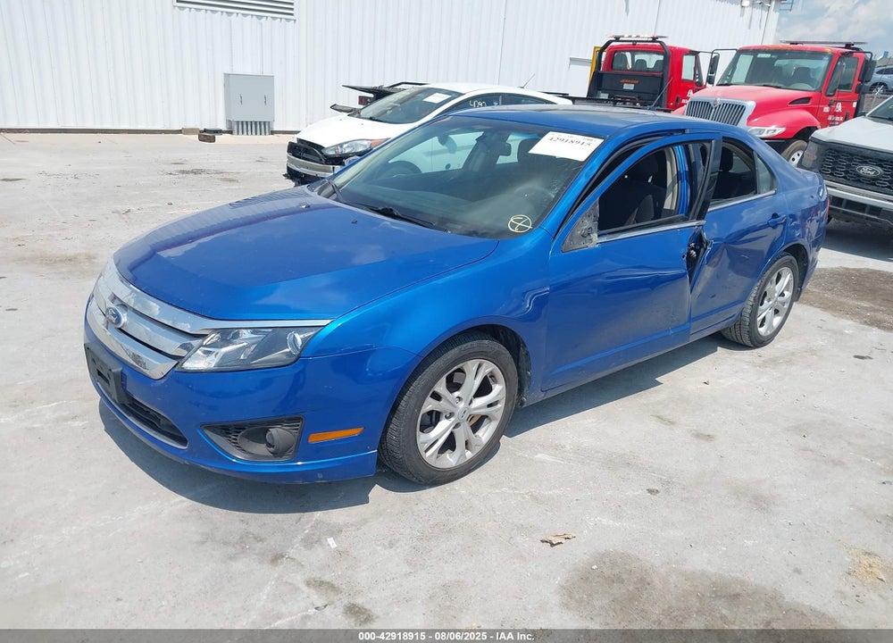 2012 FORD FUSION VIN: 3FAHP0HA2CR106648