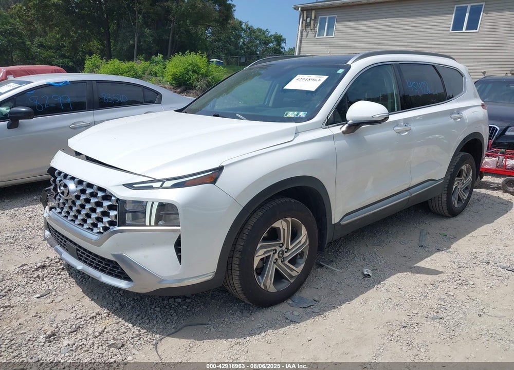 2022 HYUNDAI SANTA FE VIN: 5NMS3DAJ0NH427510