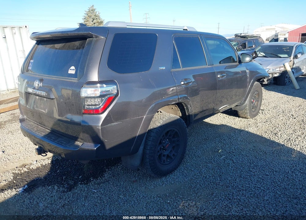 2018 TOYOTA 4RUNNER SR5 VIN: JTEBU5JR7J5521868