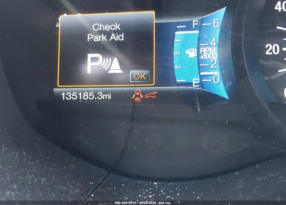 2015 FORD EDGE VIN: 2FMTK4J93FBB15819