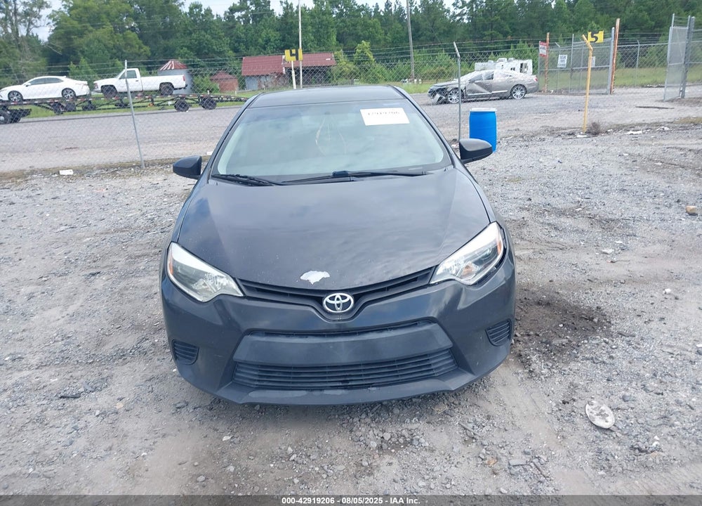 2016 TOYOTA COROLLA VIN: 5YFBURHE9GP525169