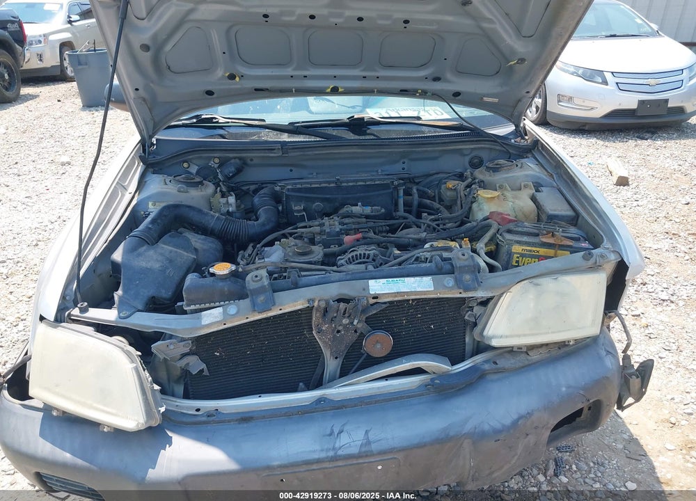 2001 SUBARU FORESTER L VIN: JF1SF635X1H760205