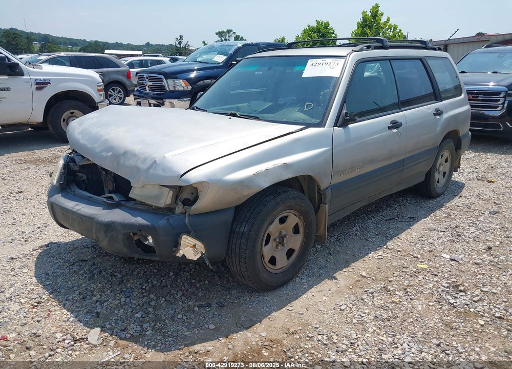 2001 SUBARU FORESTER L VIN: JF1SF635X1H760205
