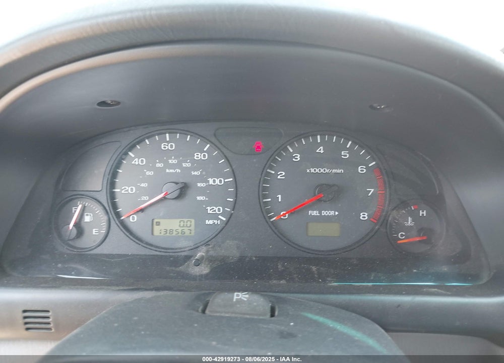 2001 SUBARU FORESTER L VIN: JF1SF635X1H760205