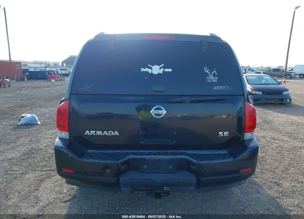 2008 NISSAN ARMADA SE VIN: 5N1AA08D48N611393