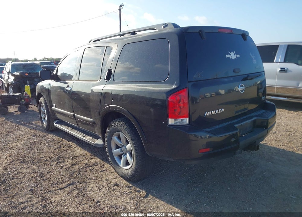 2008 NISSAN ARMADA SE VIN: 5N1AA08D48N611393