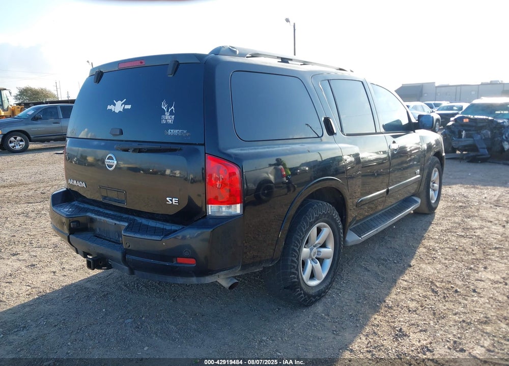 2008 NISSAN ARMADA SE VIN: 5N1AA08D48N611393