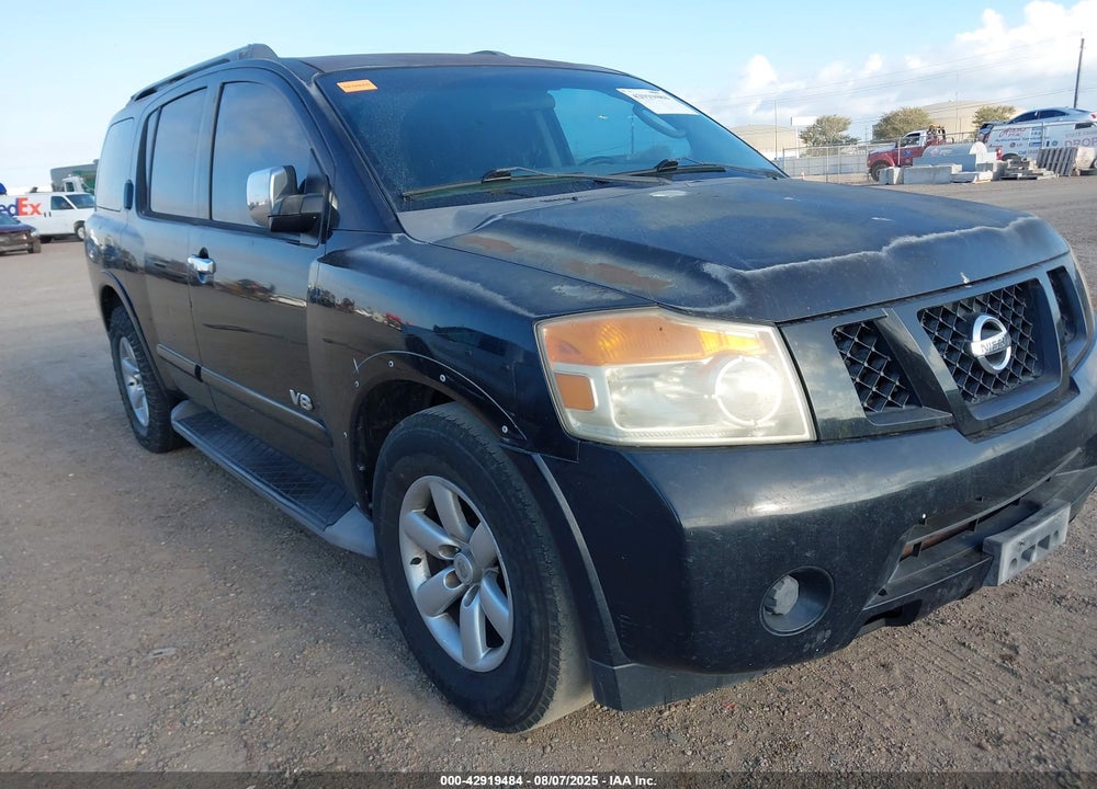 2008 NISSAN ARMADA SE VIN: 5N1AA08D48N611393