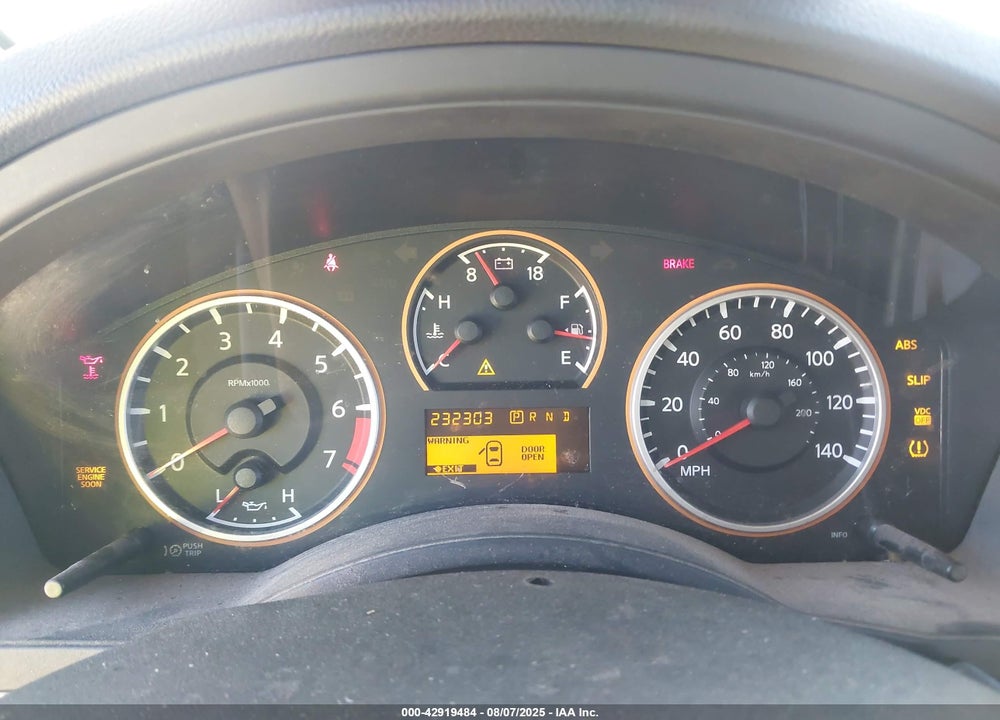 2008 NISSAN ARMADA SE VIN: 5N1AA08D48N611393