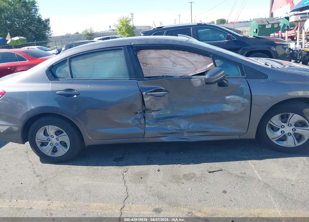 2015 HONDA CIVIC VIN: 19XFB2F56FE226563